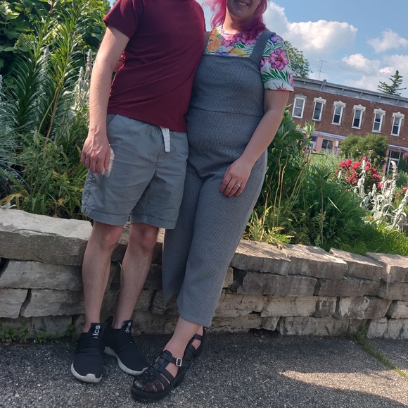 Gray Jumpsuit Wild Fable - Picture 7 of 9